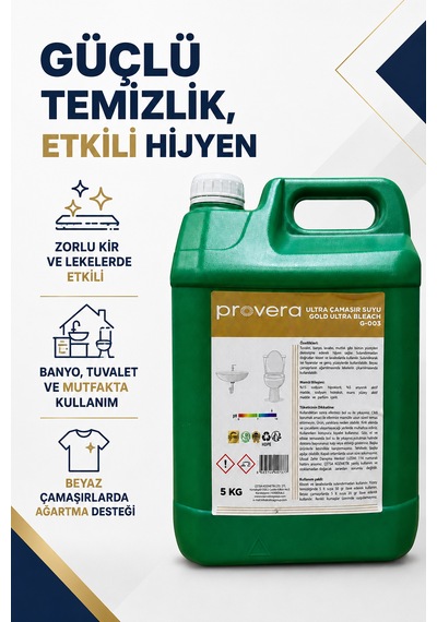 Çamaşır Suyu Gold 5 Kg Tekli