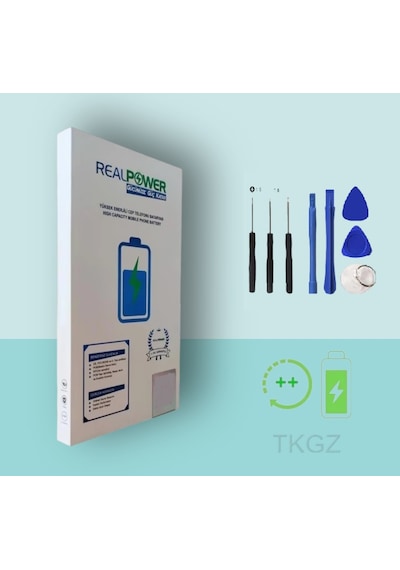 Tkgz - Oppo A76 - Blp- 885 - Batarya Pil Güçlendirilmiş + Tamir Seti - Realpower