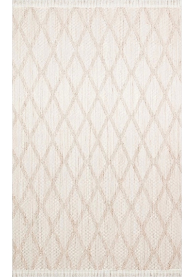Hoom Rugs Mikanos Czy 04 Beige Hav Vermez Yıkanabilir Modern Halı Bej