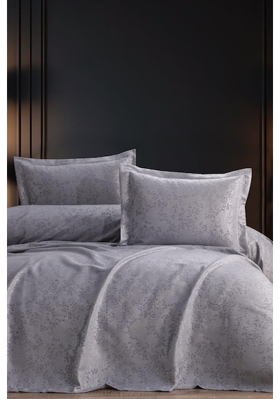 Burçak 2 Parça Tek Kişilik Pike Takımı 180x240 Gri Gri