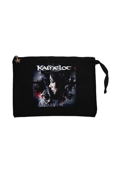 Kamelot Haven Siyah Clutch Astarlı Cüzdan / El Çantası Siyah