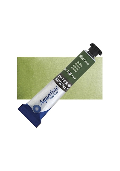 Daler Rowney Aquafine Tüp Suluboya 8 Ml 363 Olıve Green