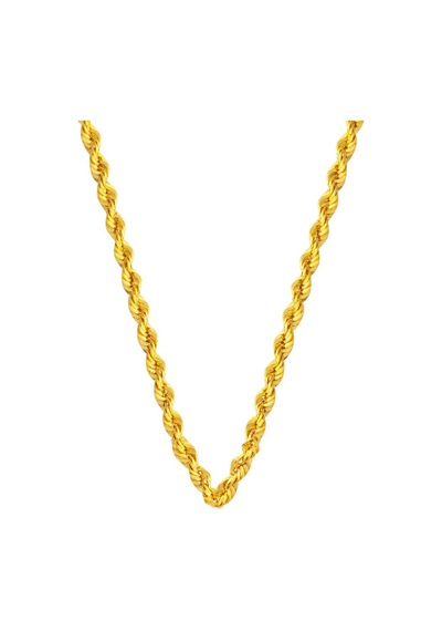 Bilezikci 60 Cm. 14 Ayar Burmalı Halat Altın Zincir ZNC7272