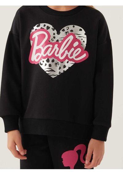 Barbie Kız Eşofman Takımı 9-14 Yaş Siyah 25214764g24s1-1 Siyah
