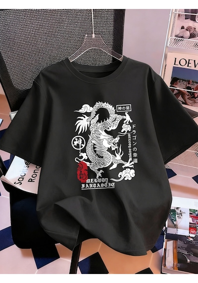 Noıssey Urban Pop Graphic Kadın Tişört Koleksiyonukod 5098 Siyah