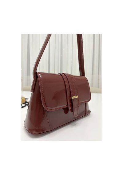 Store Mini Şık Omuz Çantası Bordo