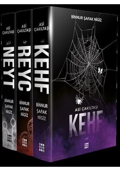 Asi Çakıltaşı Seti-3 Kitap Takım - Binnur Şafak Nigiz - Dokuz Yayınları