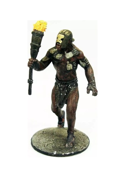 The Lord Of The Rings - Eaglemoss - 035 Berserker Uruk-hai At Helm's Deep Koleksiyon Figürü