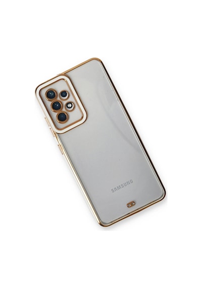 Cosmotex Newface Samsung Galaxy Uyumlu  A53 5g Kılıf Liva Lens Silikon - Beyaz
