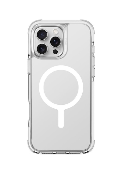 Apple Uyumlu iPhone 16 Pro Max Kılıf Combat Serisi Üç Katmanlı Magsafe Özellikli Magclick Koruyucu Kılıf Clear Apple Uyumlu iPhone 16 Pro Max Kılıf Combat Serisi Üç Katmanlı Magsafe Özellikli Magclick Koruyucu Kılıf Clear