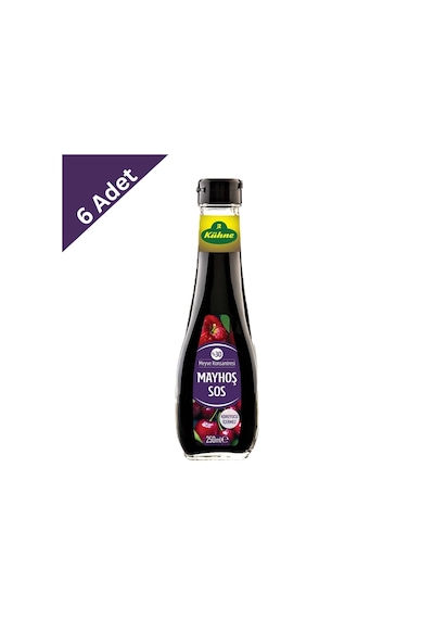 Kühne Mayhoş Sos 250 Ml X 6 Adet