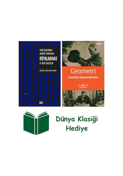 Antik Çağlardan Modern Zamanlara Rüyalarımız Ve Rüya Analizleri + Geometri + Dünya Klasiği Hediye