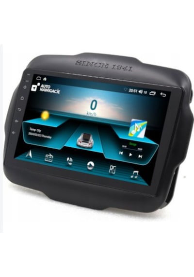 Foxus Jeep Renegade 2016 2018 4gb Ram 64gb Hafıza Android Dokunmatik Ekran Oto Teyp - Carplay Wifi Gps Bluetooth Kamera Destekli Oem