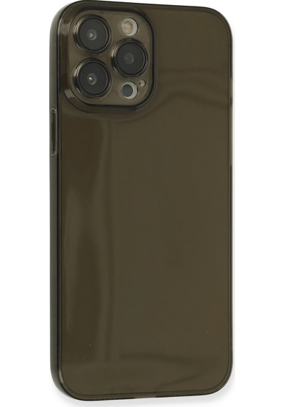 Newface - 629 - iPhone Uyumlu 13 Pro Max Kılıf Fly Lens Silikon - Csmo-tex - - Siyah