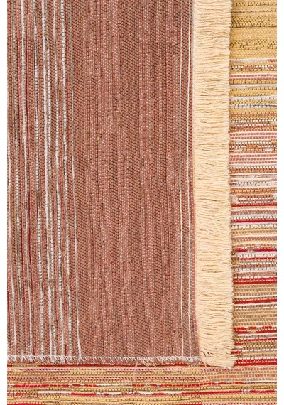 Kutnu Kılım Modern Ombre Renk Geçişli Yıkanabilir Çift Taraflı Kilim Çok Renkli - Turuncu Kutnu Kılım Modern Ombre Renk Geçişli Yıkanabilir Çift Taraflı Kilim Çok Renkli - Turuncu