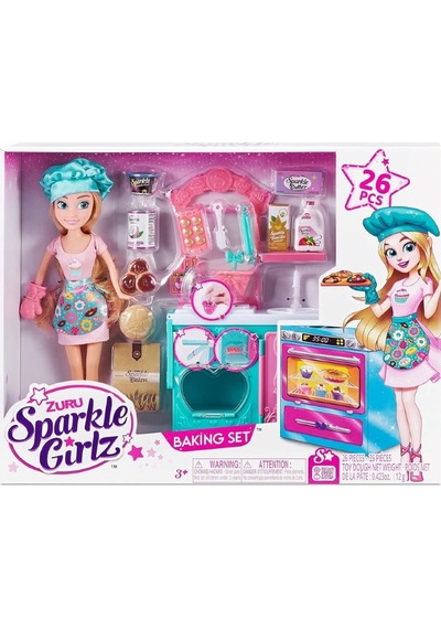 Sparkle Girlz 27 Cm Aşı Bebek Ve Oyun Seti