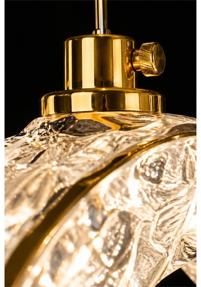 Medusa Model Gold Kaplama 3 Renk Metal Salon Mutfak Oturma Yatak Odası Modern Led Sarkıt Avize Sarı