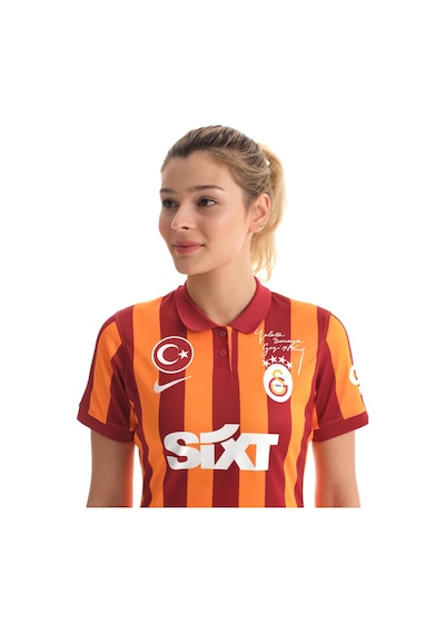 Gsstore Galatasaray Lisanslı 100. Yıl Kadın Forması Kırmızı - Sarı