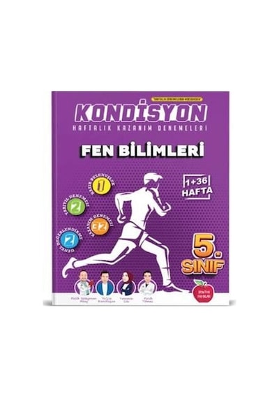 Newton 5.sınıf Kondisyon Haftalık Kazanım Denemeleri 37 Hafta --fen Bilimleri