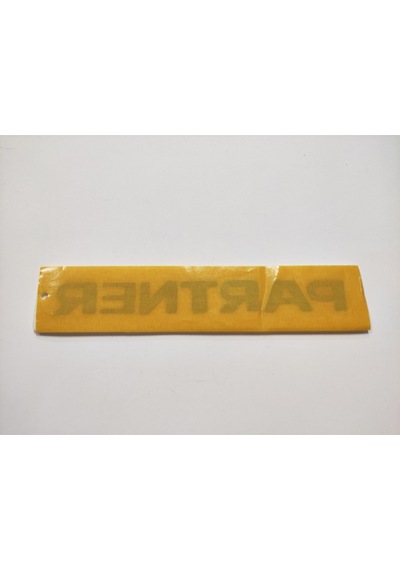 Peugeot Partner Arma Bagaj Yazısı Yapıştırma 21.5cmx2.5cm 8157a