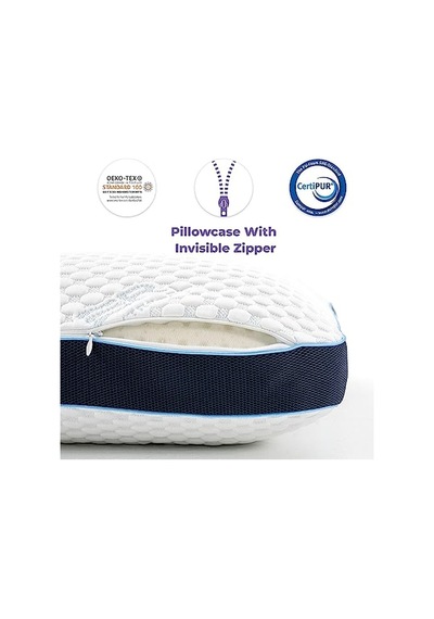 Cooler Extreme Visco Yastık,boyun Yastığı Ergonomik Yastık, Visko Yastık,yastık,serinletici Yastık, Soğuk Açık Bej