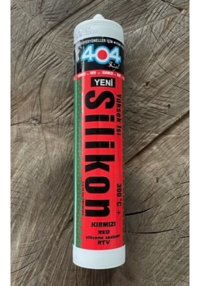 404 Rtv300 Yüksek Isı Silikonu Isıya Dayanıklı Silikon Kırmızı Sıvı Conta