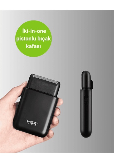 Kart Tipi Tıraş Makinesi, Pistonlu Örgülü Başlıklı, Usb Şarjlı Diğer