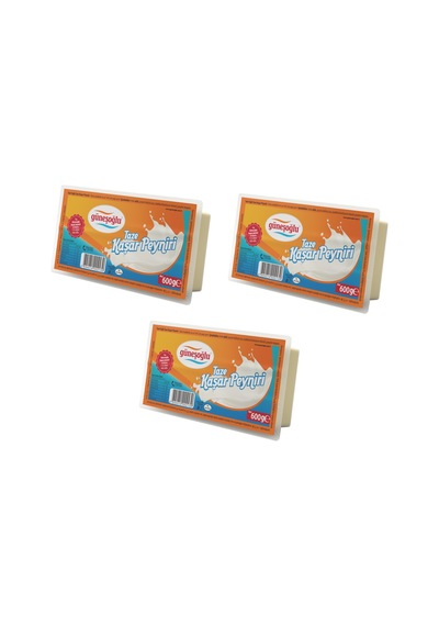 Güneşoğlu Kaşar Peyniri 3 x 600 G