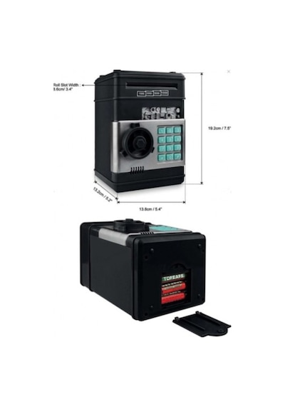 River World Atm Kumbara Otomatik Şifreli Elektronik Kasa