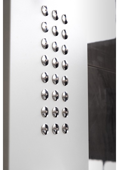 Decordem Banora Infinity Lux Duş Paneli, 5 Fonksiyonlu, Beyaz
