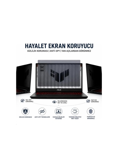 Asus Tuf Gaming A16 16 İnç Hayalet Ekran Koruyucu Nano