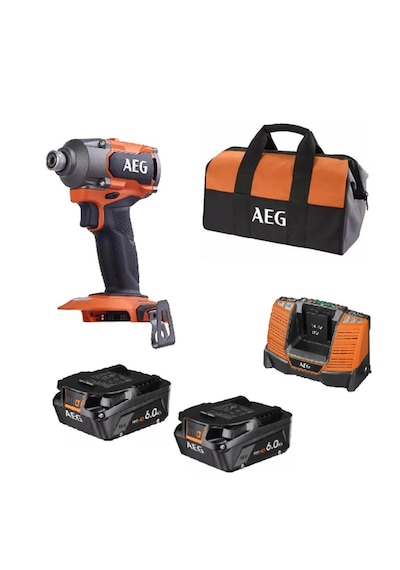 Aeg Bss 18c3b3-602 Akülü Kömürsüz Darbeli Vidalama 6 Ah.