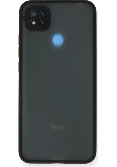 Newface Xiaomi Redmi 9c Kılıf Montreal Silikon Kapak - Siyah