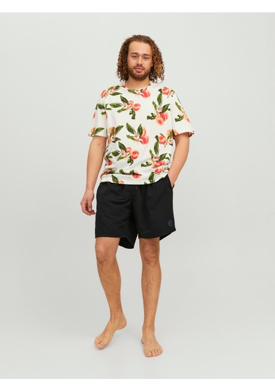 Jack&jones Plus Erkek Regular Fit Şort - Minimalist Yaz Şortu Siyah Jack&jones Plus Erkek Regular Fit Şort - Minimalist Yaz Şortu Siyah