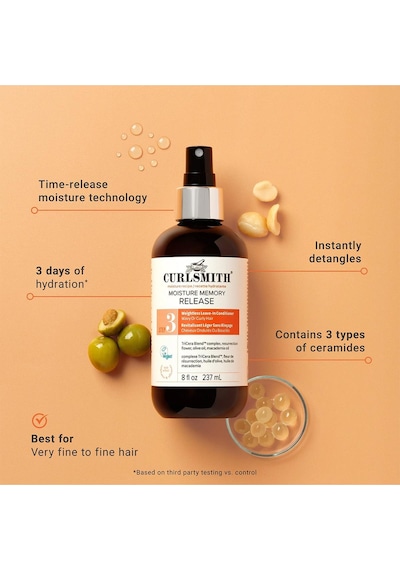 Curlsmith Moisture Memory Nemlendirici Durulanmayan Sprey Saç Kremi 237ml