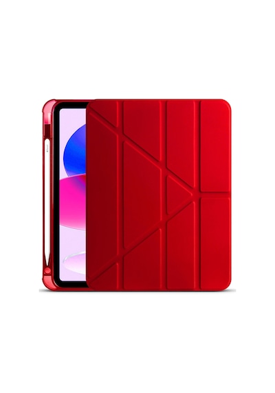 Galaxy Tab A9+plus X210 X215 X217 Uyumlu Kılıf Kalem Bölmeli Standlı Arkası Silikon Arka Kapak