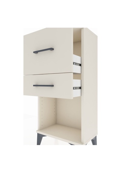 Arges Komodin 2 Çekmeceli 44x30x96 Aytaşı-aytaşı Aytaşı