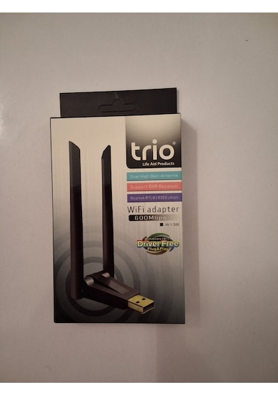 Trio Wifi Adaptör 600mbps Çift Anten