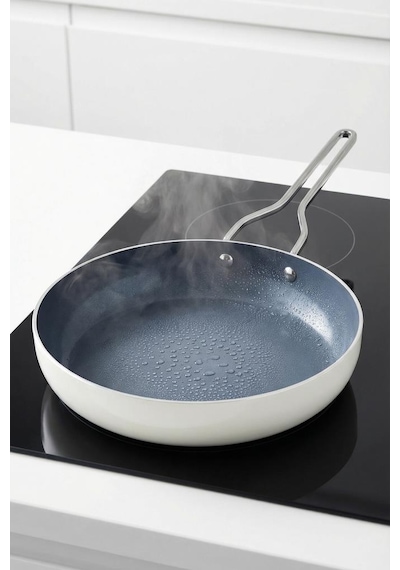 Taç Sera Feel Yanmaz Yapışmaz Seramik Tava 24 Cm / Beyaz Tac-8171