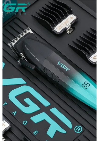 V-003 Profesyonel Saç Kesme Makinesi 9000 Rpm Vektör/manyetik Motor Dlc Bıçak Şarjlı Tıraş Makinesi