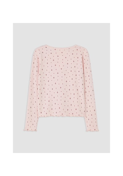 Lcw Dream Pembe U Yaka Desenli Kadın Pijama Takım