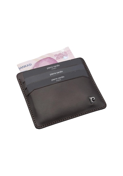 Pierre Cardin Kahve Unisex Deri Kartlık 046d06 Kahverengi