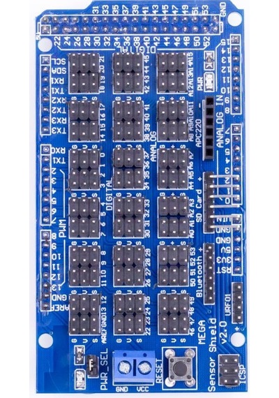 Arduino MEGA 2560 R3 Sensör  Shield V2