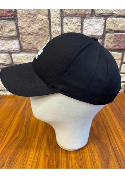 Hamze La Los Angeles Nakışlı Unisex Baseball Cap Şapka Siyah - Beyaz