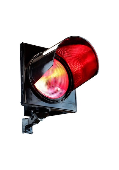 200 Mm Power Ledli Tekli Sinyal Verici, Trafik Lambası-573 - 24 Vdc