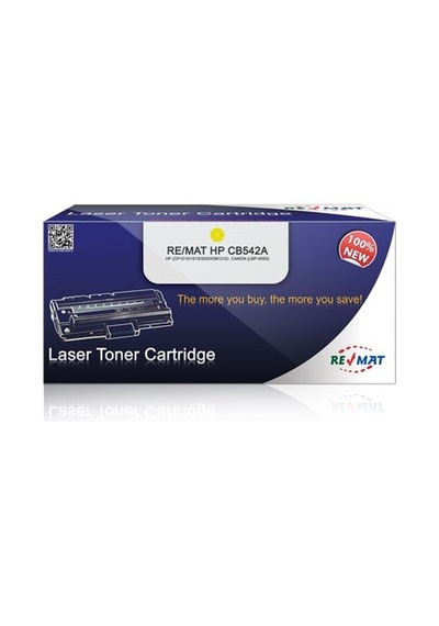 Re/Mat Hp Cb542A Sarı Uyumlu Toner