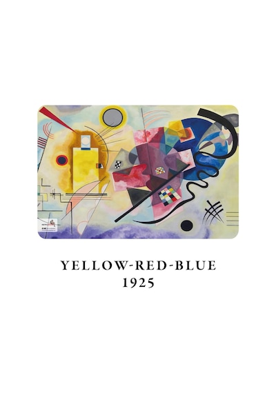 Great Synthesis Series - A5, Wassily Kandinsky 4'lü Defter Seti I, Çizgisiz, Toplam 256 Sayfa, Çok Renkli