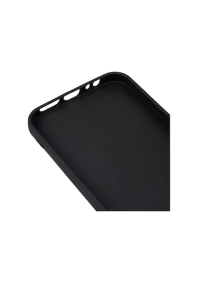 Oppo A96 Kılıf Esnek Yapılı First Silikon Kapak Siyah