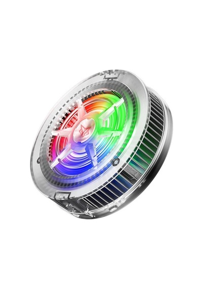 Hadron Hdx4379 Manyetik Telefon Soğutucu Fan Rgb Led Siyah