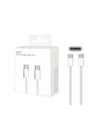 Usb-c To Usb-c Hızlı Şarj Kablosu Type-c 60w Pd, 1m Örgülü Şarj Kablosu Apple Uyumlu iPhone 15 16 Pro Max,